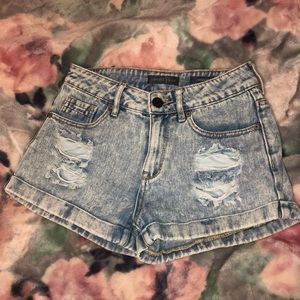 Kendall and Kylie jean shorts